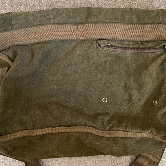 Bed Stu canvas bag. Hawkeye style, earth brown. - Picture 5 of 5